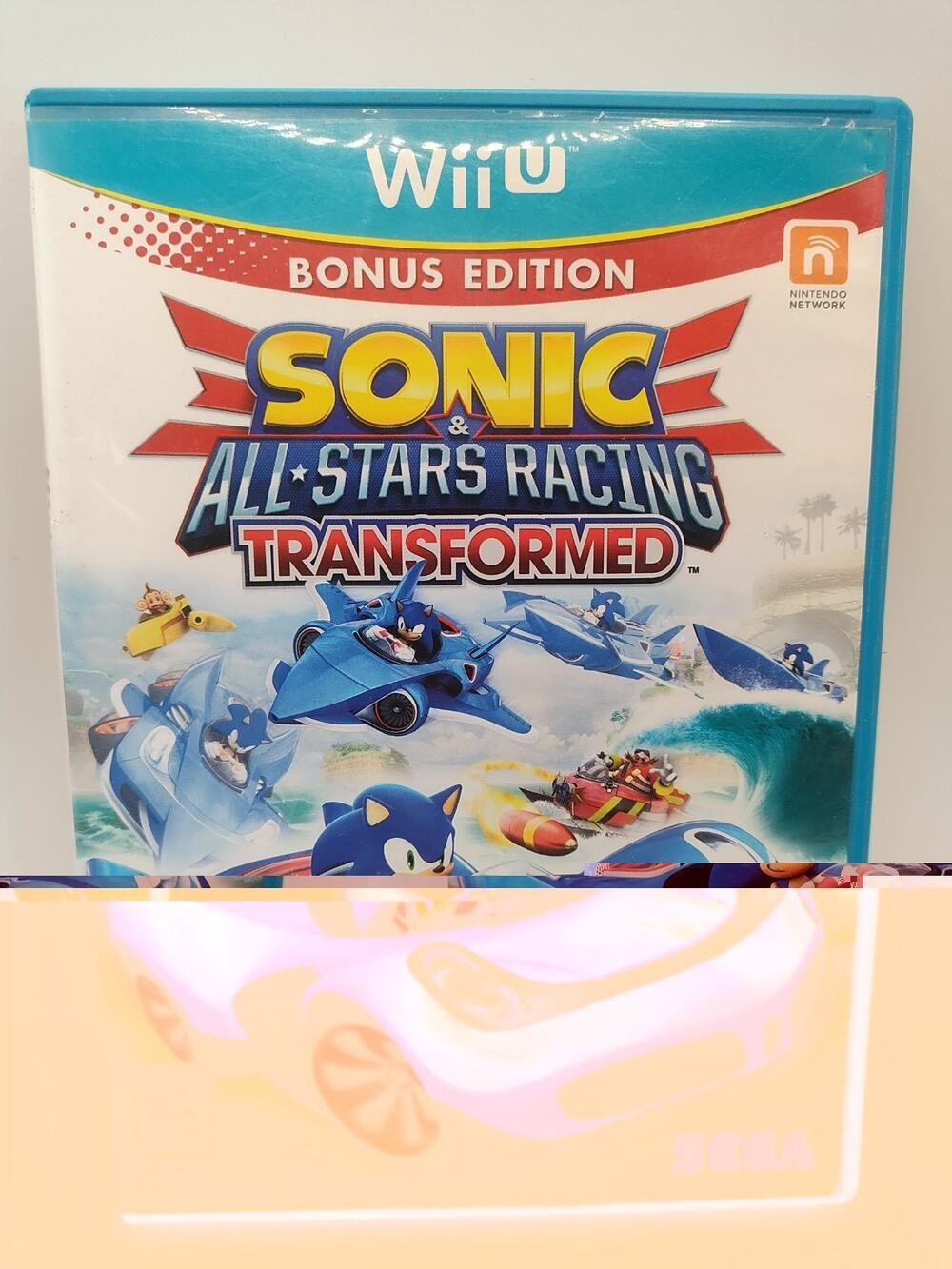 Sonic & All-Stars Racing Transformed Bonus Edition (Nintendo Wii U, 2012) CIB